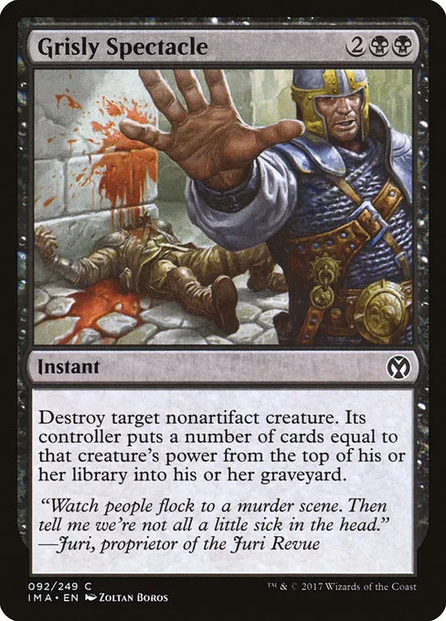Grisly Spectacle · Iconic Masters 92/249