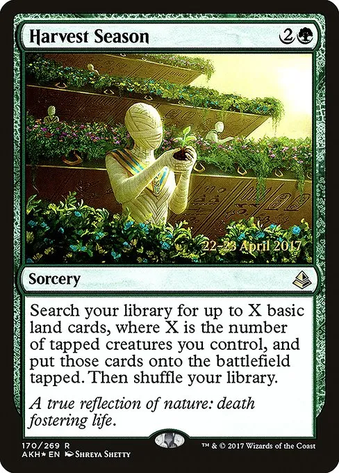 Harvest Season · Amonkhet Promos 170s/77