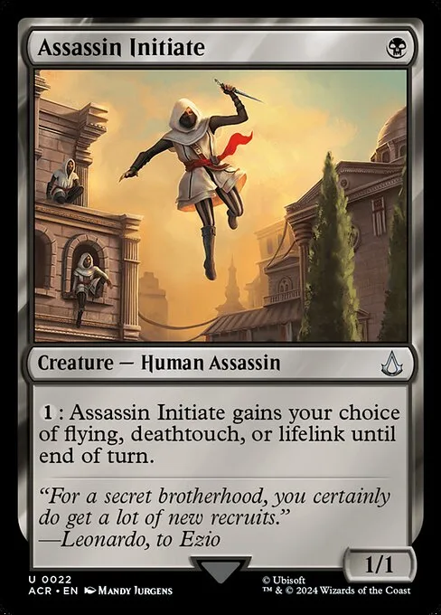 Assassin Initiate · Assassin's Creed 22/309