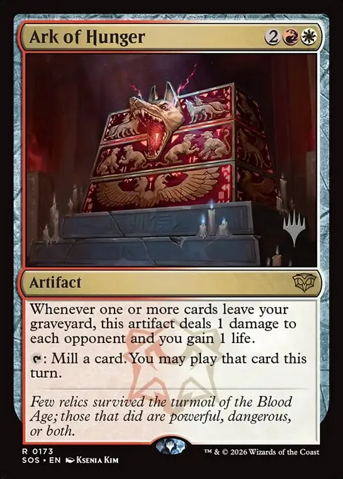 Ark of Hunger · Secrets of Strixhaven Promos 173p/80