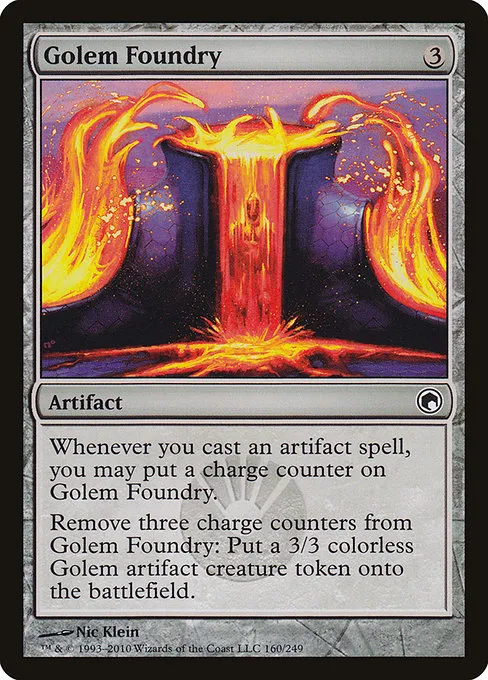Golem Foundry · Scars of Mirrodin 160/249