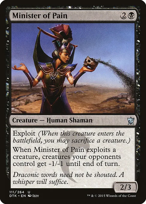 Minister of Pain · Dragons of Tarkir 111/264