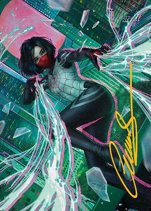 Silk, Web Weaver // Silk, Web Weaver · Marvel's Spider-Man Art Series 29/54