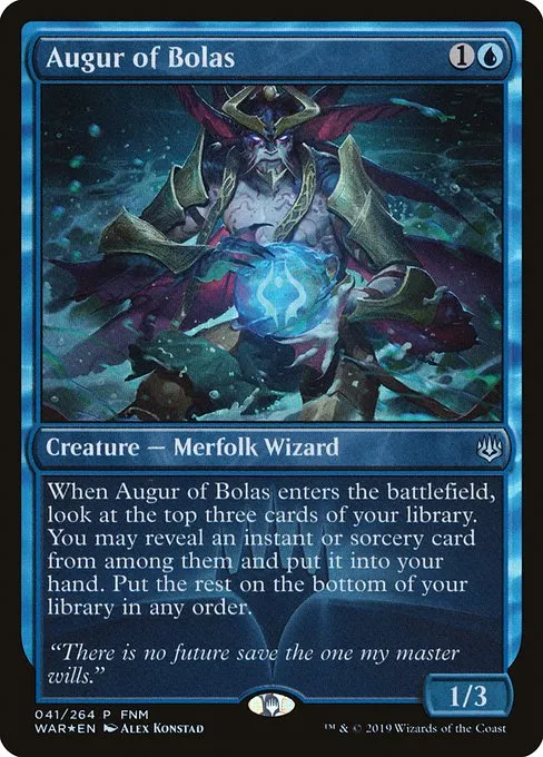 Augur of Bolas · War of the Spark Promos 41/176