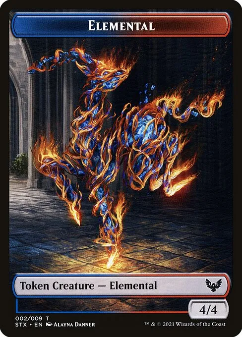 Elemental · Strixhaven: School of Mages Tokens 2/9