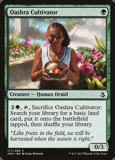 Oashra Cultivator · Amonkhet 177/287