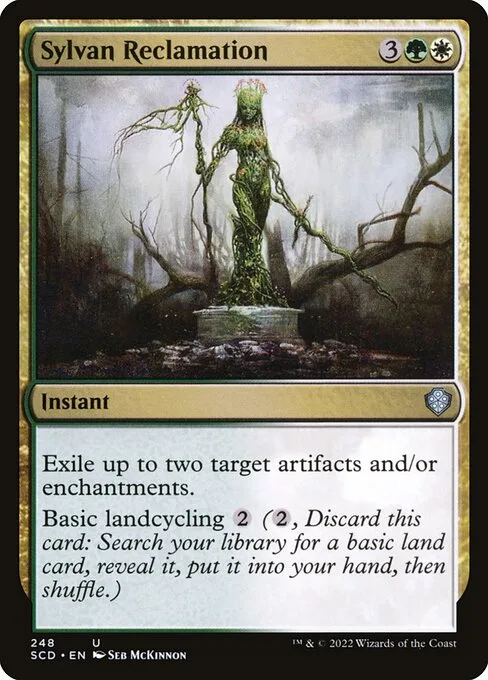 Sylvan Reclamation · Starter Commander Decks 248/352