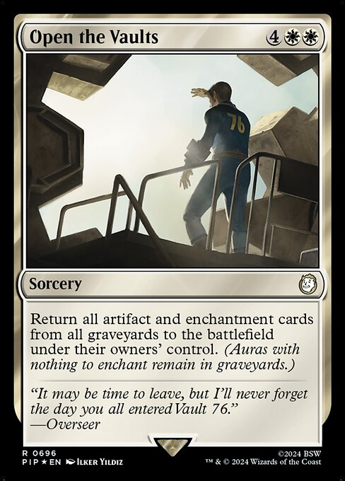 Open the Vaults · Fallout 696/1068