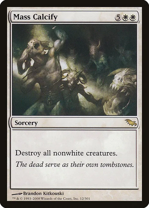 Mass Calcify · Shadowmoor 12/302