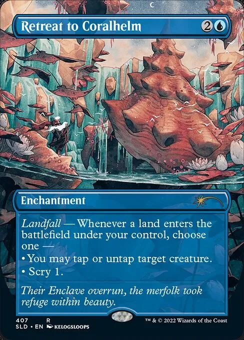 Retreat to Coralhelm · Secret Lair Drop 407/2547
