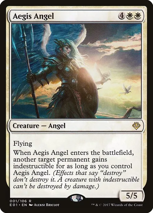 Aegis Angel · Archenemy: Nicol Bolas 1/106