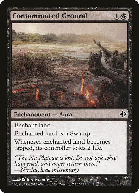 Contaminated Ground · Rise of the Eldrazi 102/248