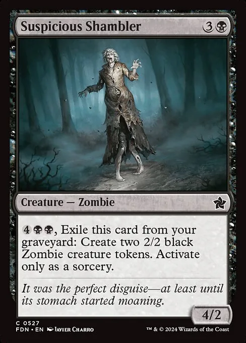 Suspicious Shambler · Foundations 527/771