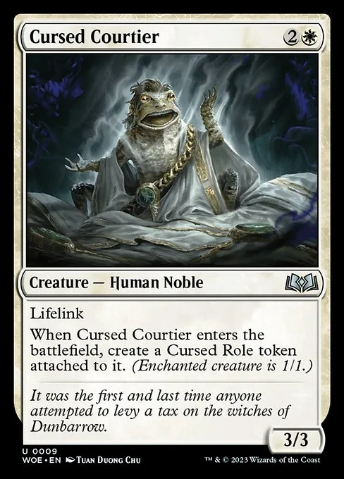 Cursed Courtier · Wilds of Eldraine 9/381