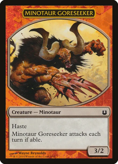 Minotaur Goreseeker · Battle the Horde 1/15