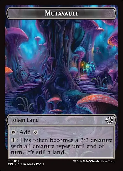 Mutavault · Lorwyn Eclipsed Tokens 11/13