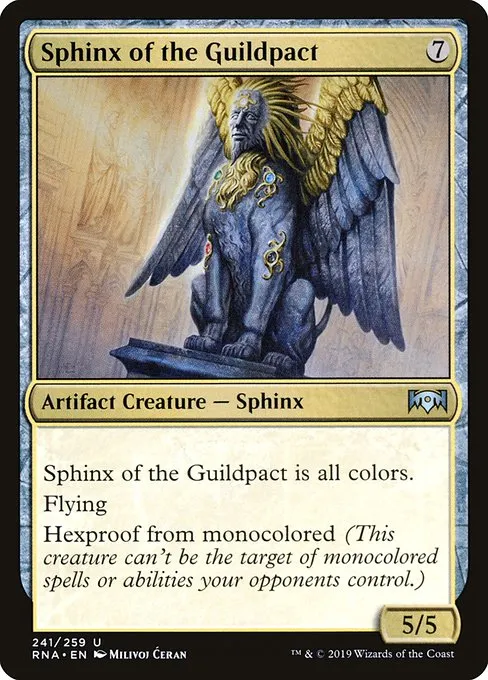 Sphinx of the Guildpact · Ravnica Allegiance 241/273
