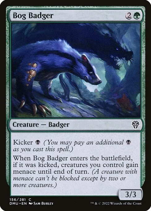 Bog Badger · Dominaria United 156/453