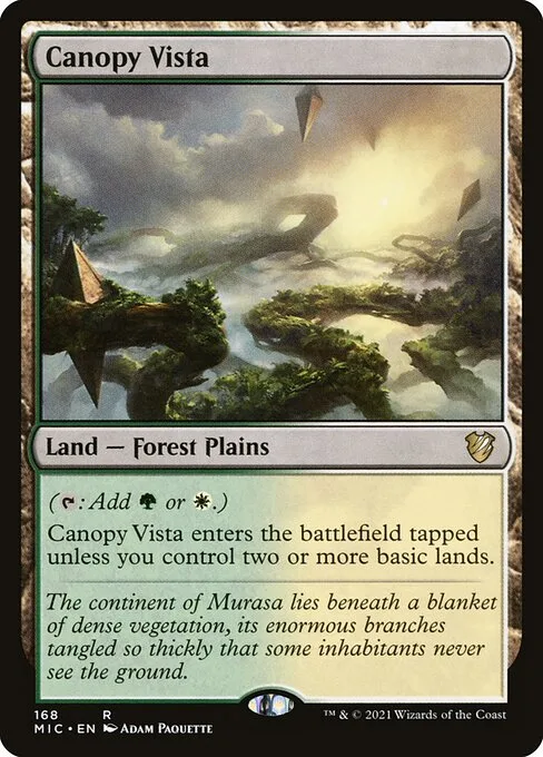 Canopy Vista · Midnight Hunt Commander 168/187