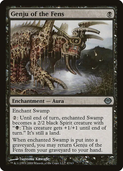 Genju of the Fens · Duel Decks: Garruk vs. Liliana 47/63