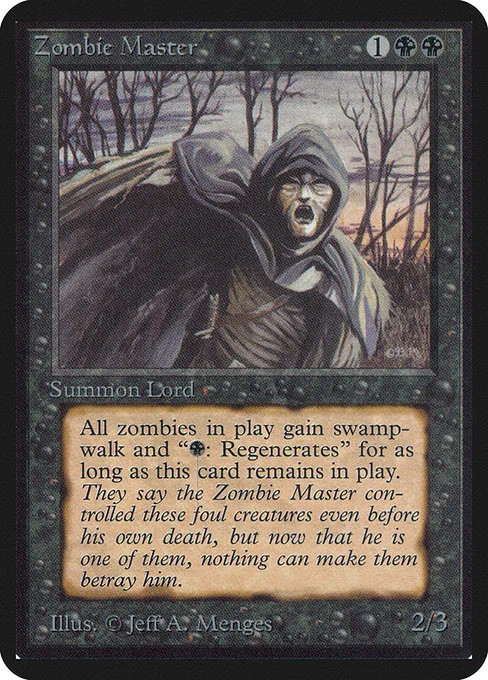 Zombie Master · Limited Edition Alpha 137/295