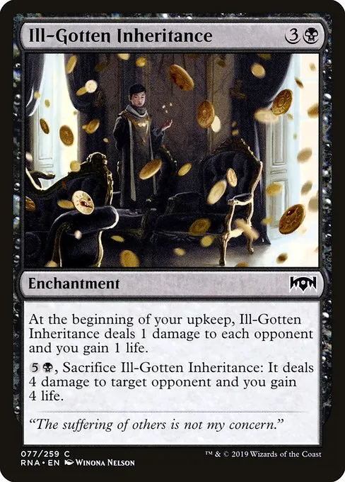 Ill-Gotten Inheritance · Ravnica Allegiance 77/273