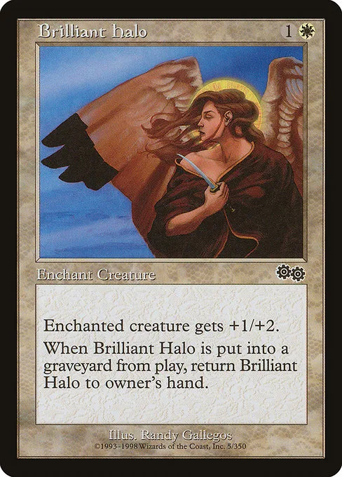 Brilliant Halo · Urza's Saga 5/357