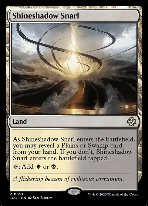 Shineshadow Snarl · The Lost Caverns of Ixalan Commander 351/370