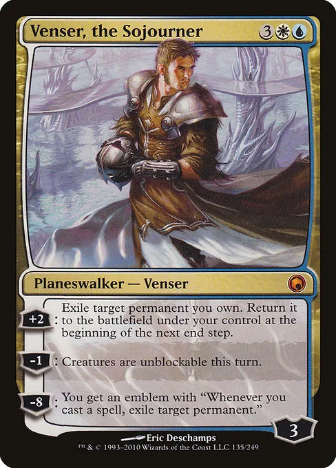 Venser, the Sojourner · Scars of Mirrodin 135/249