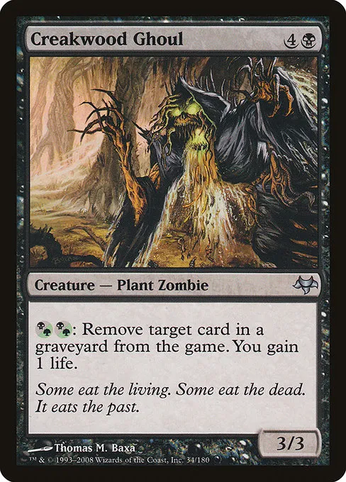 Creakwood Ghoul · Eventide 34/180