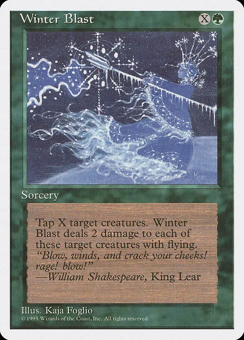 Winter Blast · Fourth Edition 290/380