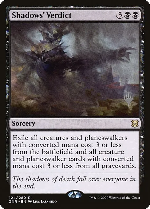 Shadows' Verdict · Zendikar Rising Promos 124p/153
