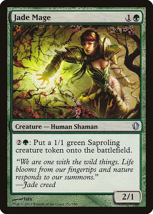 Jade Mage · Commander 2013 151/356