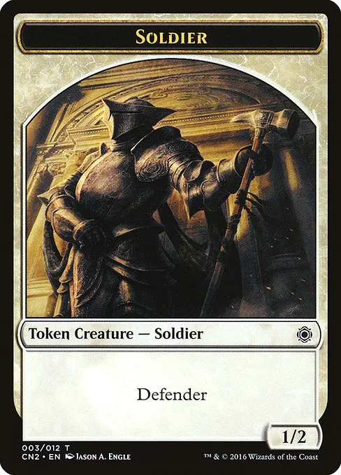Soldier · Conspiracy: Take the Crown Tokens 3/12