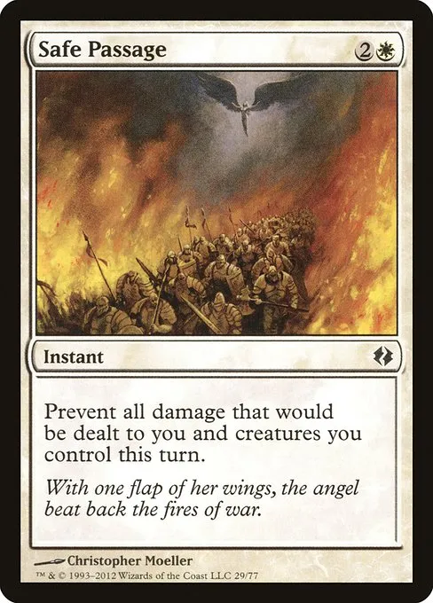 Safe Passage · Duel Decks: Venser vs. Koth 29/77