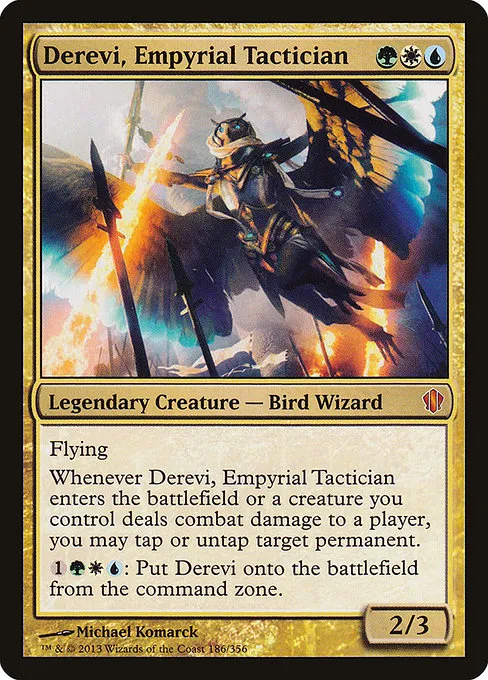 Derevi, Empyrial Tactician · Commander 2013 186/356