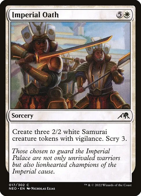 Imperial Oath · Kamigawa: Neon Dynasty 17/531