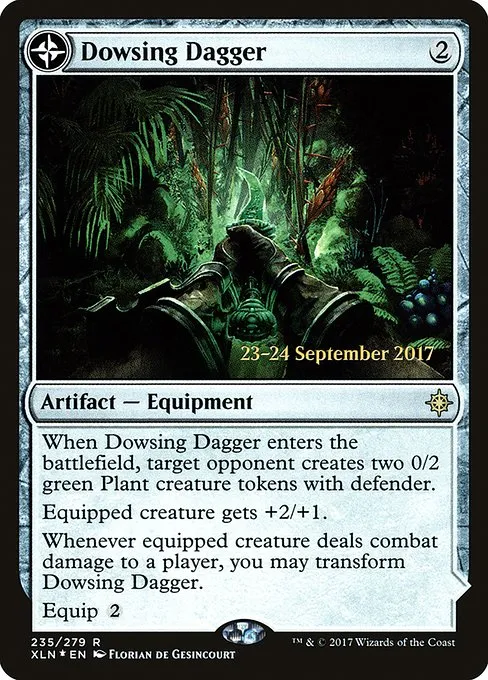 Dowsing Dagger // Lost Vale · Ixalan Promos 235s/120