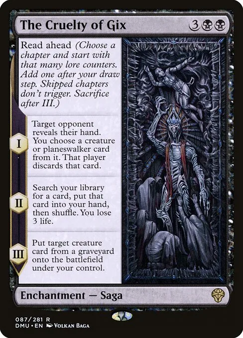 The Cruelty of Gix · Dominaria United 87/453