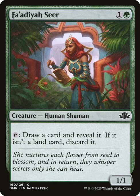 Fa'adiyah Seer · Dominaria Remastered 160/457