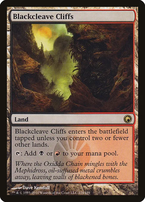 Blackcleave Cliffs · Scars of Mirrodin 224/249