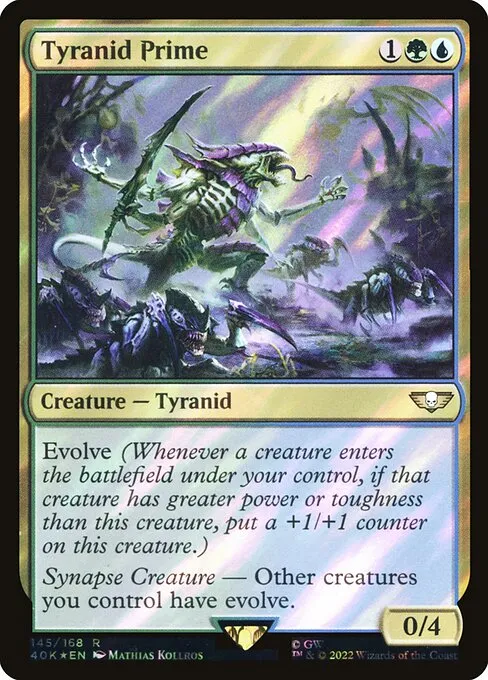Tyranid Prime · Warhammer 40,000 Commander 145★/617