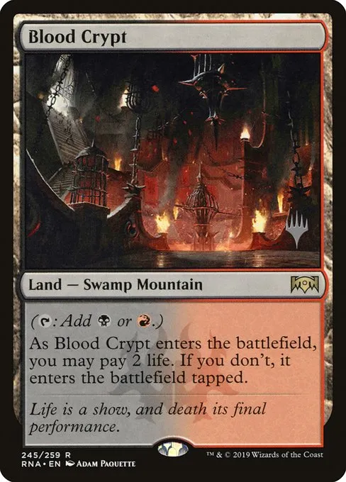 Blood Crypt · Ravnica Allegiance Promos 245p/81