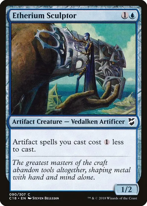 Etherium Sculptor · Commander 2018 90/307
