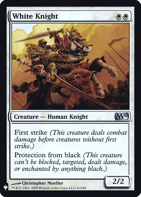 White Knight · The List M10-41/5050