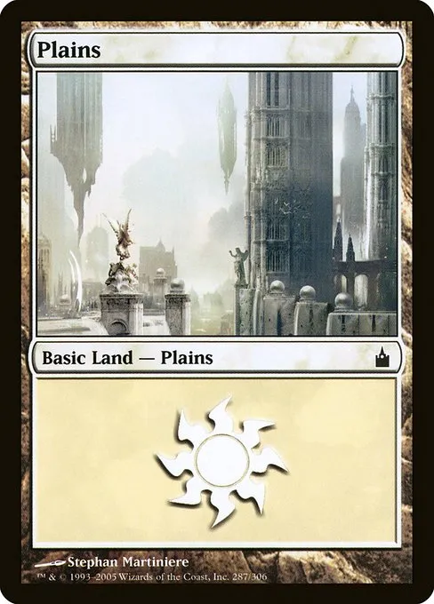 Plains · Ravnica: City of Guilds 287/306