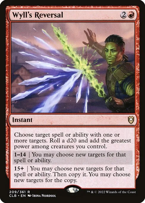 Wyll's Reversal · Commander Legends: Battle for Baldur's Gate 209/936