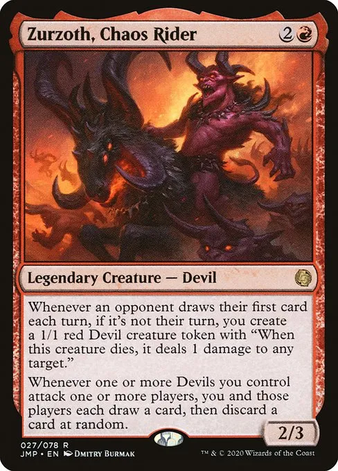 Zurzoth, Chaos Rider · Jumpstart 27/497