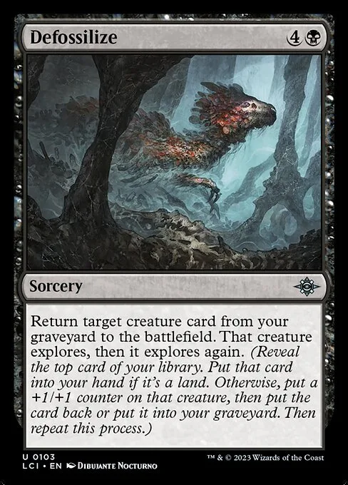 Defossilize · The Lost Caverns of Ixalan 103/416