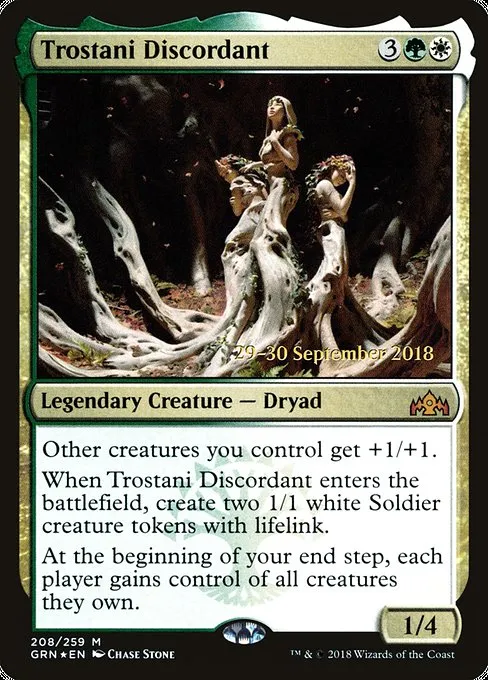 Trostani Discordant · Guilds of Ravnica Promos 208s/84